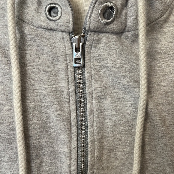 Stella McCartney Adidas Full Zip Gray Hoodie Large - Picture 6 of 8